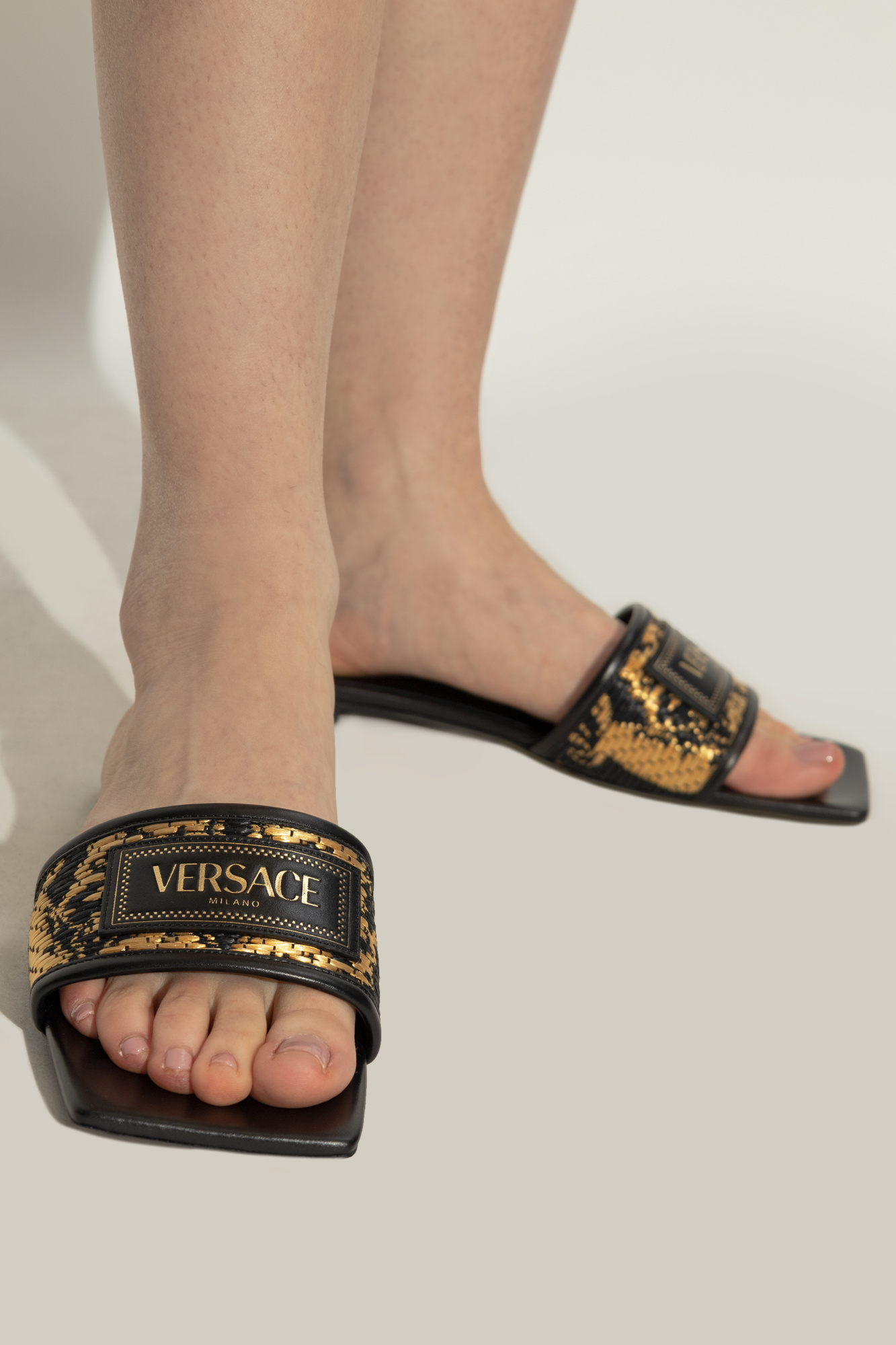 サンダル VERSACE SANDAL WITH LOGO Versace 